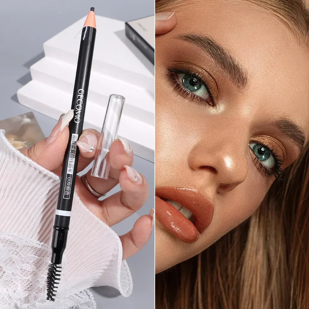 Peel Off Line Eyebrow Pencil Waterproof Eyebrow Enhancers Long Lasting