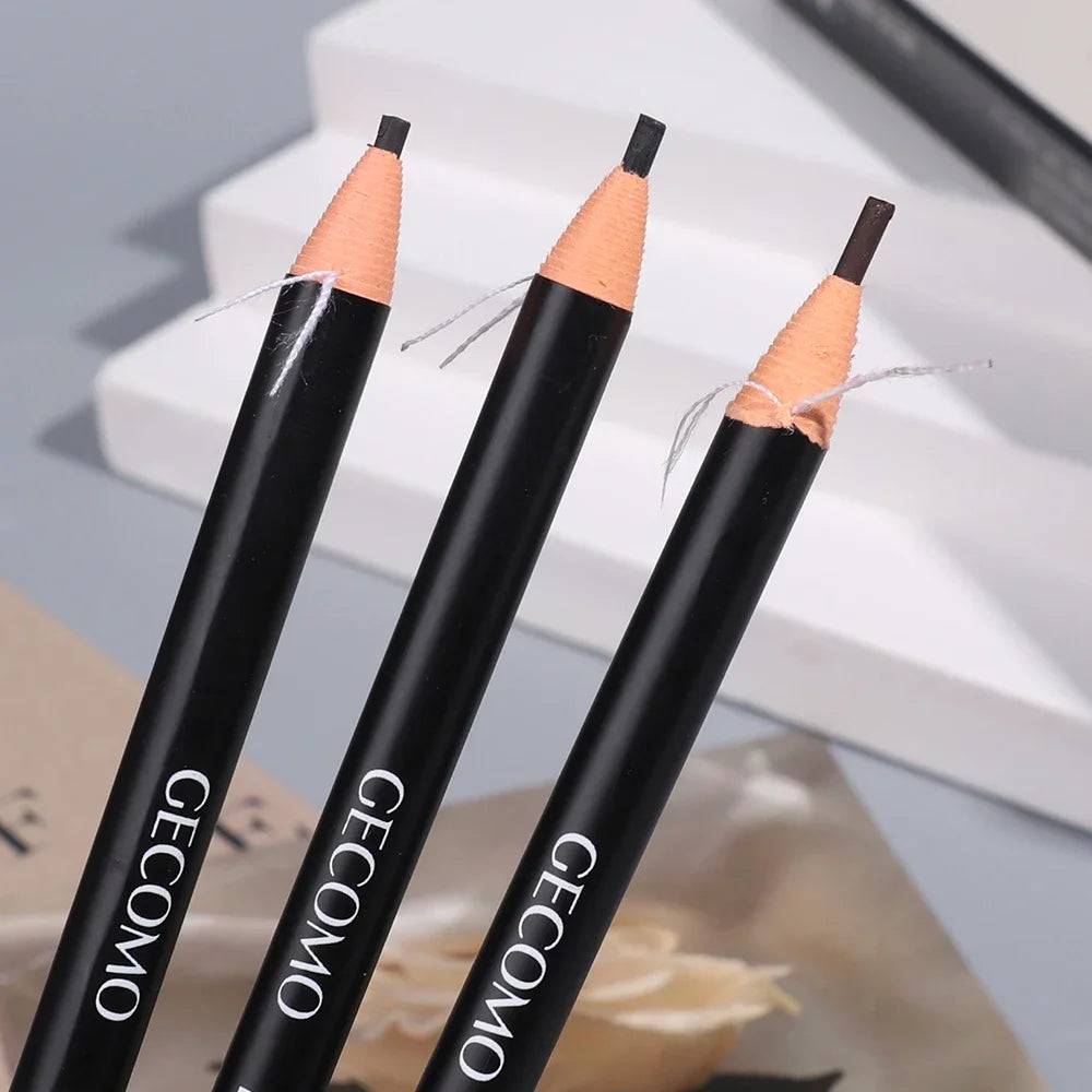 Peel Off Line Eyebrow Pencil Waterproof Eyebrow Enhancers Long Lasting