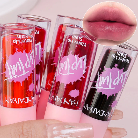 2 in 1 Mirror Lip Gloss Blush Waterproof Moisturize Water Light Liquid Lipstick Lasting Not Stick Cup Lips